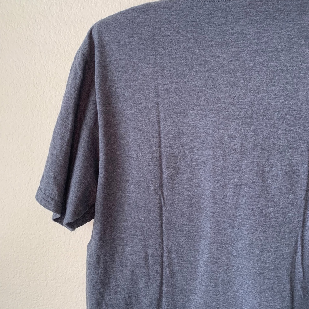 Dark Gray Gamer Short Sleeve Tshirt Medium I Paused My Game To Be Here - Picture 7 of 12